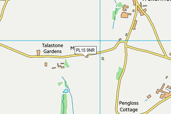 PL15 9NR map - OS VectorMap District (Ordnance Survey)