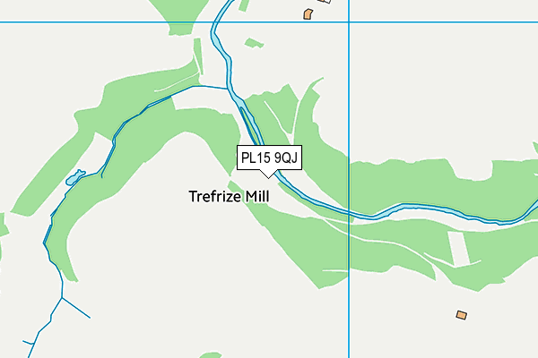 PL15 9QJ map - OS VectorMap District (Ordnance Survey)