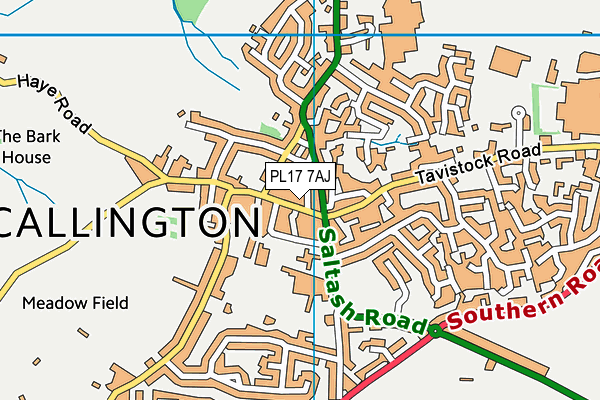 Map of CALLINGTON FABRICATION LIMITED at district scale