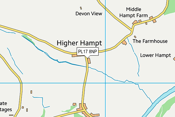 PL17 8NP map - OS VectorMap District (Ordnance Survey)