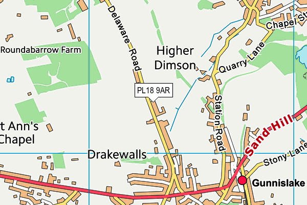 Map of STANBURY'S PROPERTIES LIMITED at district scale