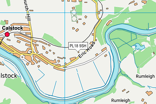 PL18 9SH map - OS VectorMap District (Ordnance Survey)