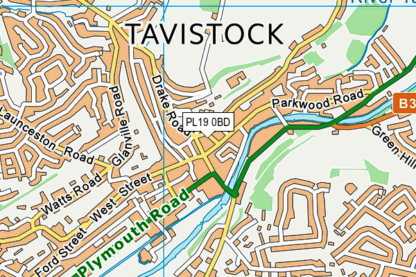 Map of ROBERTSON'S TAVISTOCK LLP at district scale