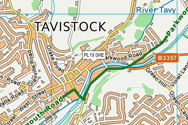 Map of ICONIC EYEWEAR TAVISTOCK LIMITED at district scale