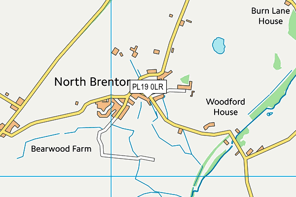 PL19 0LR map - OS VectorMap District (Ordnance Survey)