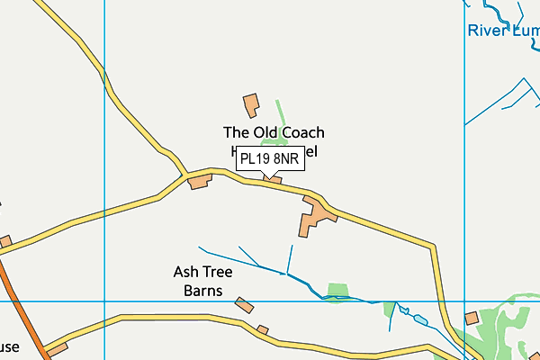 PL19 8NR map - OS VectorMap District (Ordnance Survey)