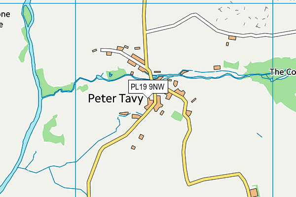 PL19 9NW map - OS VectorMap District (Ordnance Survey)