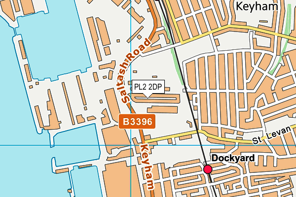 City College Plymouth (Goschen Centre) (Closed) map (PL2 2DP) - OS VectorMap District (Ordnance Survey)