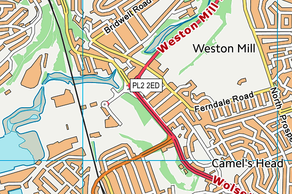 PL2 2ED map - OS VectorMap District (Ordnance Survey)