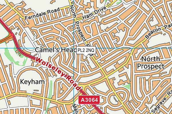 PL2 2NQ map - OS VectorMap District (Ordnance Survey)