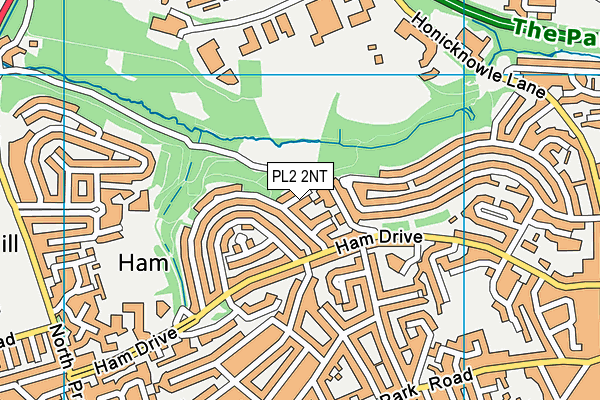 PL2 2NT map - OS VectorMap District (Ordnance Survey)