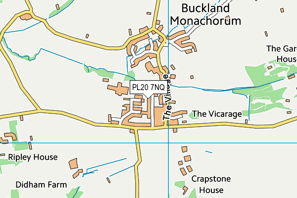 PL20 7NQ map - OS VectorMap District (Ordnance Survey)