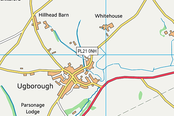 PL21 0NH map - OS VectorMap District (Ordnance Survey)