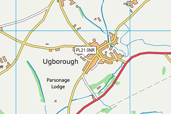 PL21 0NR map - OS VectorMap District (Ordnance Survey)