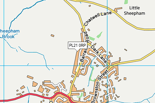 Map of MARTIN LEY PLUMBING AND HEATING LTD at district scale