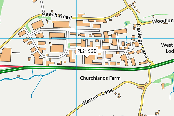 Map of SOUTH HAMS PROPERTIES LIMITED at district scale