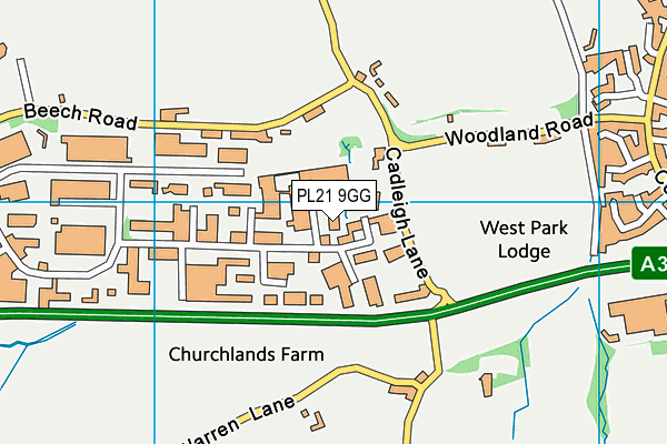 Map of FAIRFORD ELECTRONICS LIMITED at district scale