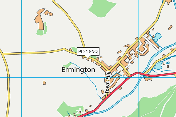 PL21 9NQ map - OS VectorMap District (Ordnance Survey)