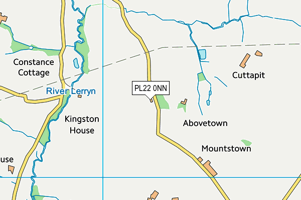 PL22 0NN map - OS VectorMap District (Ordnance Survey)