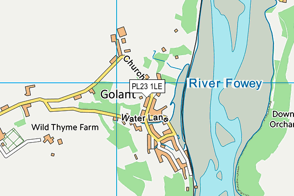 PL23 1LE map - OS VectorMap District (Ordnance Survey)