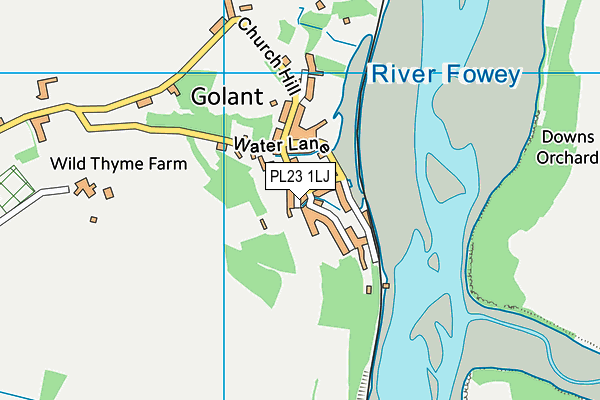 PL23 1LJ map - OS VectorMap District (Ordnance Survey)