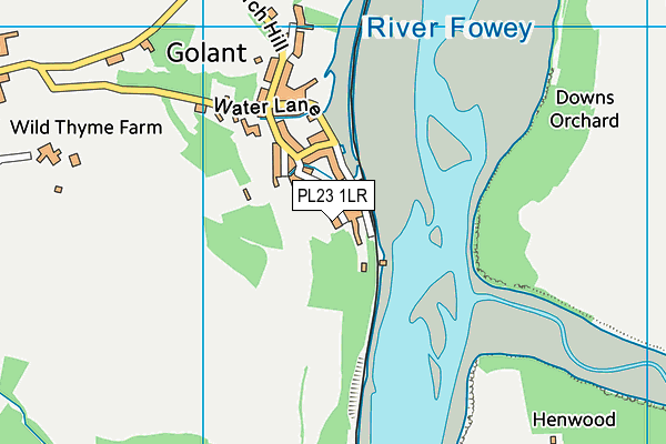 PL23 1LR map - OS VectorMap District (Ordnance Survey)