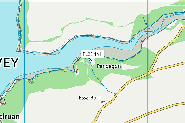 PL23 1NH map - OS VectorMap District (Ordnance Survey)