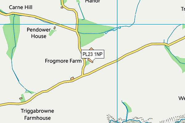 PL23 1NP map - OS VectorMap District (Ordnance Survey)