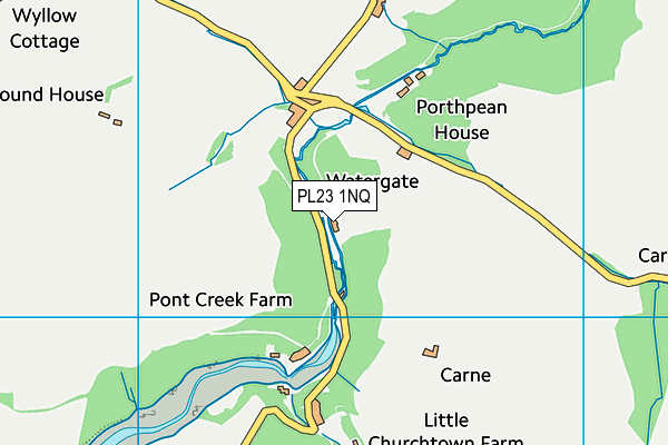 PL23 1NQ map - OS VectorMap District (Ordnance Survey)