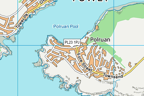 PL23 1PJ map - OS VectorMap District (Ordnance Survey)