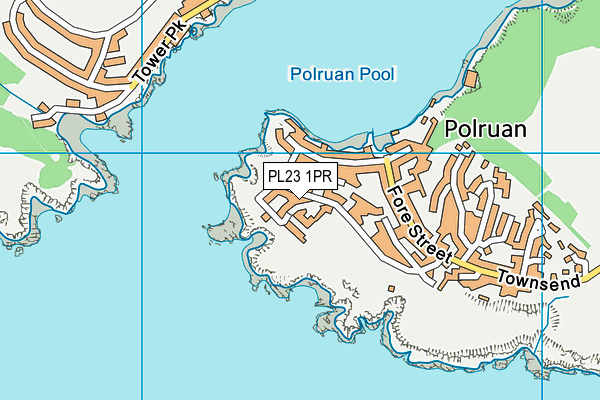 PL23 1PR map - OS VectorMap District (Ordnance Survey)