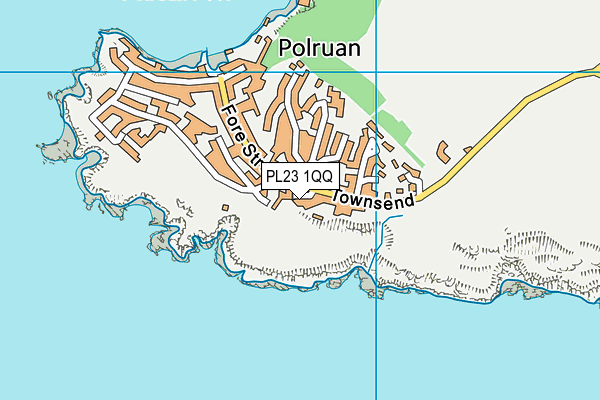 PL23 1QQ map - OS VectorMap District (Ordnance Survey)