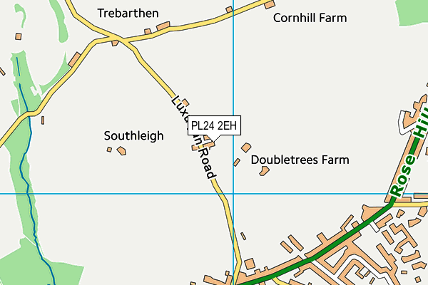 PL24 2EH map - OS VectorMap District (Ordnance Survey)