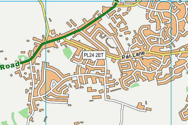 PL24 2ET map - OS VectorMap District (Ordnance Survey)