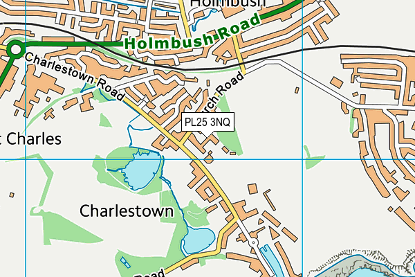 PL25 3NQ map - OS VectorMap District (Ordnance Survey)