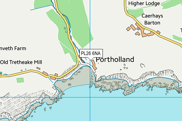 PL26 6NA map - OS VectorMap District (Ordnance Survey)