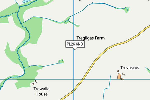 PL26 6ND map - OS VectorMap District (Ordnance Survey)