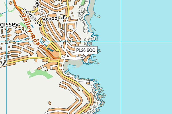 PL26 6QQ map - OS VectorMap District (Ordnance Survey)