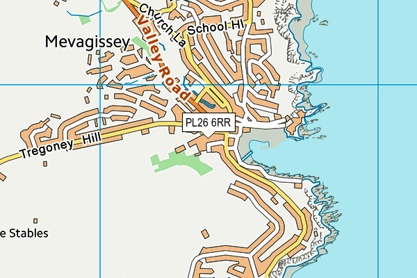 PL26 6RR map - OS VectorMap District (Ordnance Survey)