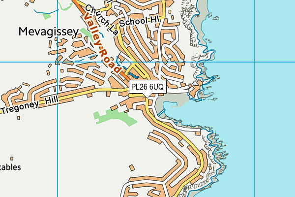 PL26 6UQ map - OS VectorMap District (Ordnance Survey)