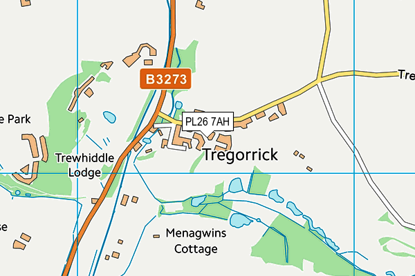 PL26 7AH map - OS VectorMap District (Ordnance Survey)