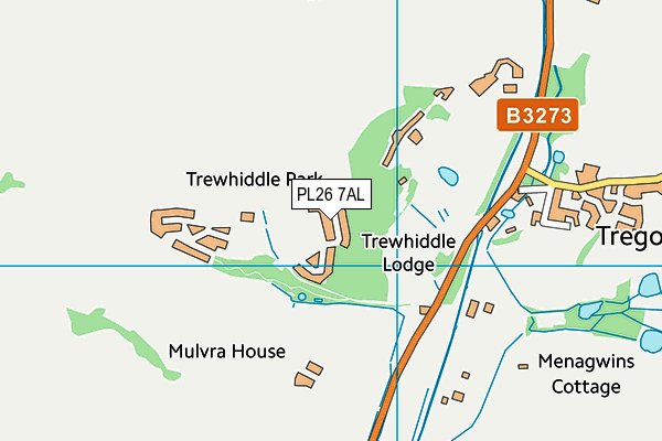 PL26 7AL map - OS VectorMap District (Ordnance Survey)