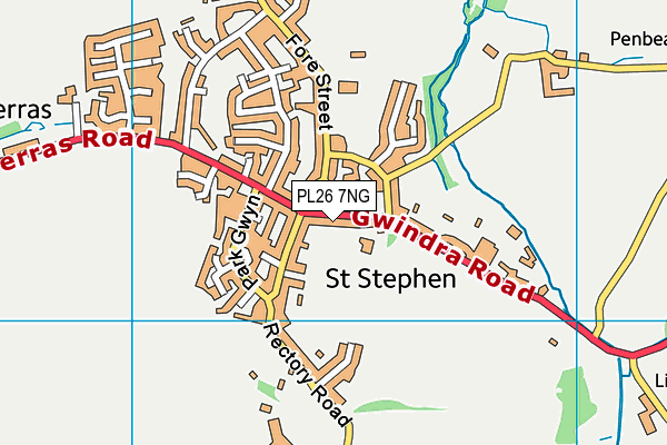 PL26 7NG map - OS VectorMap District (Ordnance Survey)