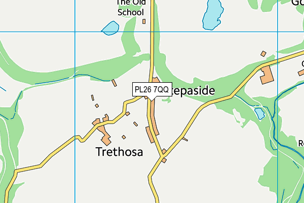 PL26 7QQ map - OS VectorMap District (Ordnance Survey)