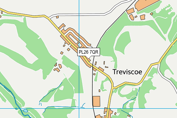 PL26 7QR map - OS VectorMap District (Ordnance Survey)