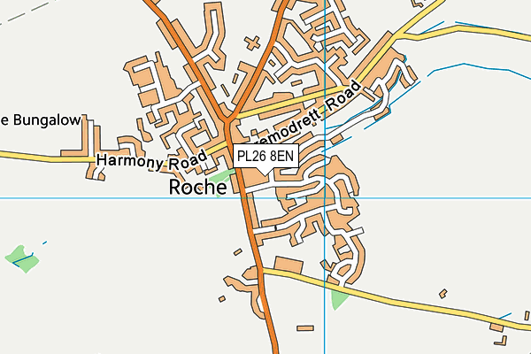 PL26 8EN map - OS VectorMap District (Ordnance Survey)