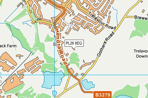 PL26 8EQ map - OS VectorMap District (Ordnance Survey)
