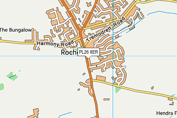 PL26 8ER map - OS VectorMap District (Ordnance Survey)