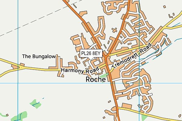 PL26 8EY map - OS VectorMap District (Ordnance Survey)