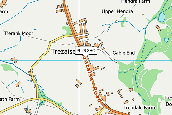 PL26 8HQ map - OS VectorMap District (Ordnance Survey)